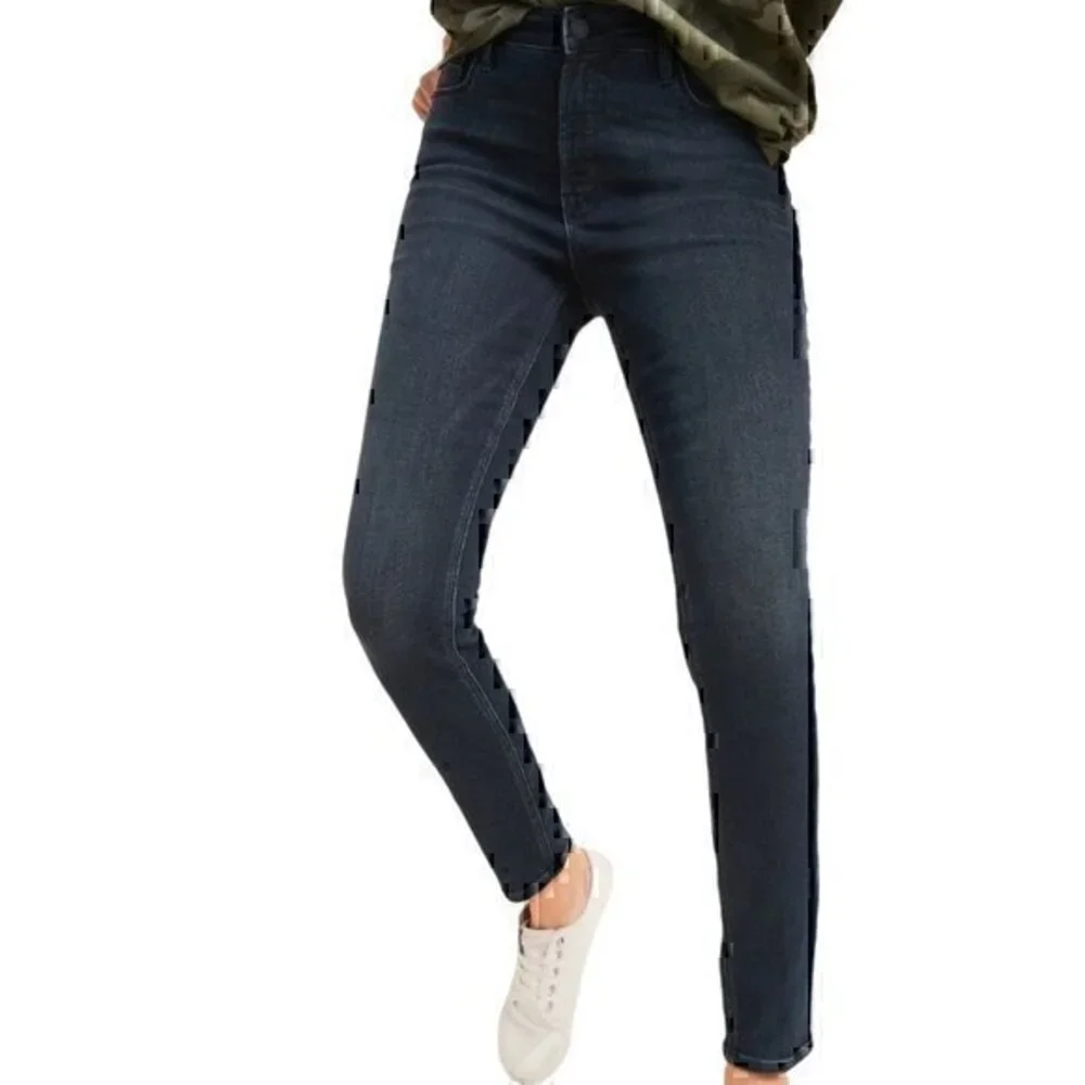 Old Navy High-Waisted Super Skinny Dark-Wash Jeans